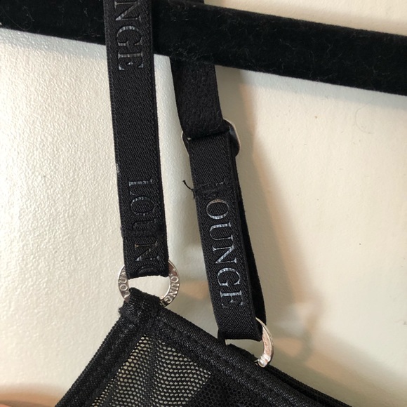 Lounge Bold Mesh Bra and Panties Set - Picture 3 of 6